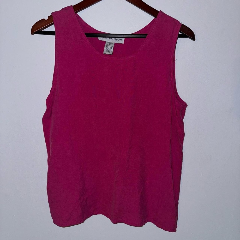 Sag harbor size 12 100% silk tank top
